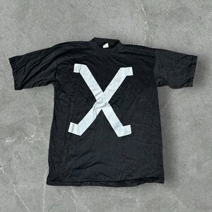Vintage Malcom X Shirt Mens XL Black Deadstock Big Logo 90s Single‎ Stitch BHM